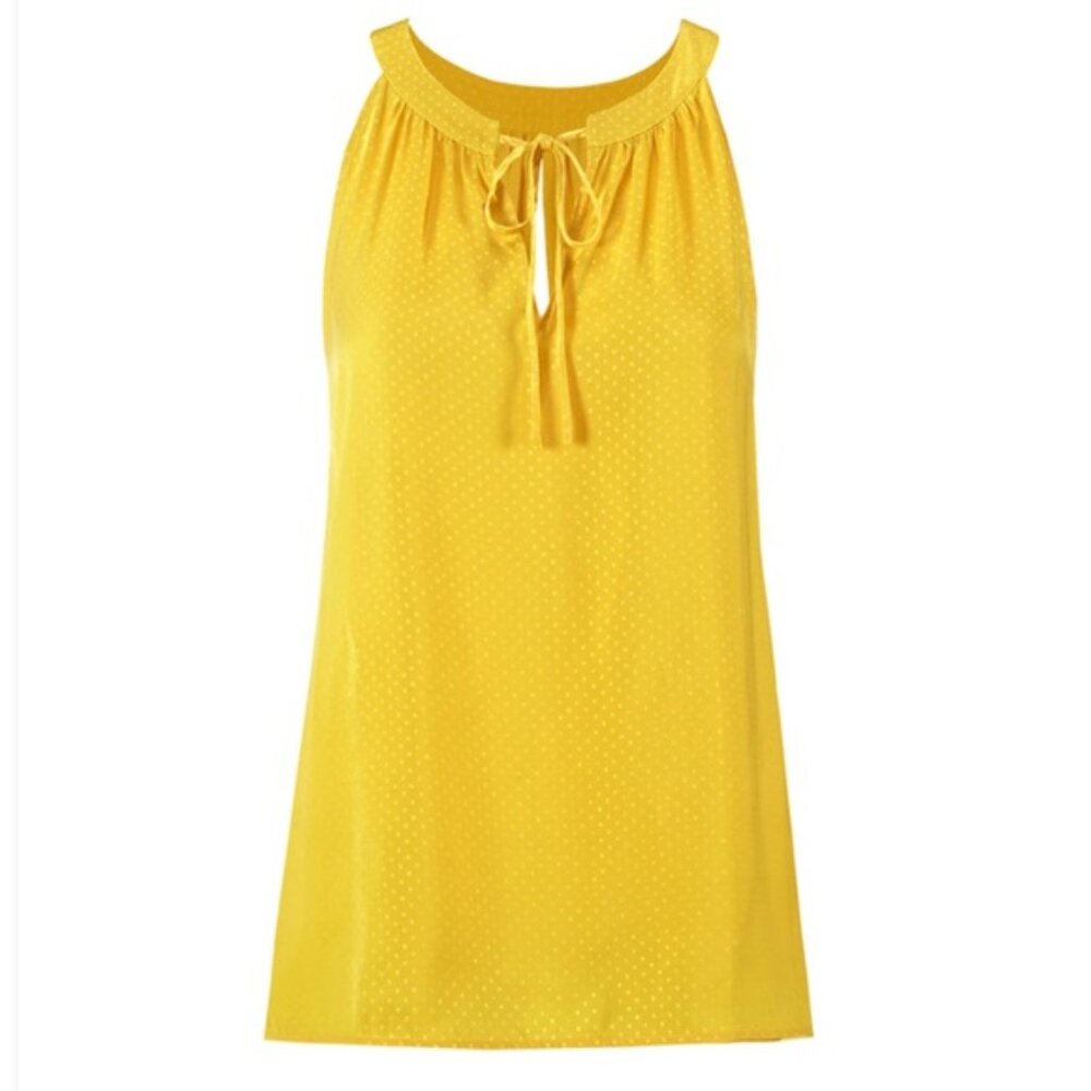 Cabi Sunshine top XS keyhole sleeveless
